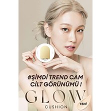 Skygo Mıssha Işıltılı ve Cam Cilt Görünüm Sunan Hafif Dokulu Cushion SPF40++ Glow Cushion (No.23)