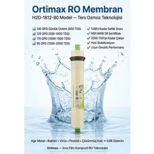 Belirtilmemiş Watalina 1812-80gpd Membran Su Arıtma Cihazı Ana Filtre