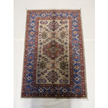 El Dokuma Afgan Halı Şirvan Desenli Kök Boya 1.5 Metrekare