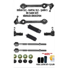 DEPAR Doğan Kartal Şahin S-Slx Hidrolik Direksiyon Ön Takım Ön Düzen Rotilli Kol Rotmili Rotbaşı Set, DEP0031,