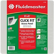 Skygo AP-0808 Sıhhi Tesisat, Kablolama ve Kablolar Için Erişim Paneline Tıklayın, Boyut 20 Cm. x 20 Inç, Kolay Kurulum, Beyaz