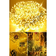 Light Home 80 LED 10 Metre Pilli Gün Işığı Işık Zinciri Bahçe Balkon Teras Süs Aydınlatma, Dekoratif Peri Led, Parti Düğün Noel Oda Dekoru, Enerji Tasarruflu