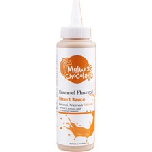 Melwiss Chocolate Caramel Flavored Dessert Sauce (Karamel Aromalı Tatlı Sos) 330 gr *6'lı