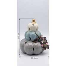 My Balli Store Wellesley Manor Pumpkin Cıtrus Kokulu Dekoratif Seramik Balkabağı