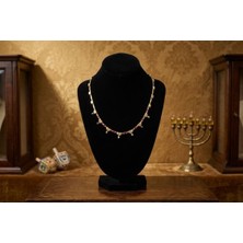 Gmn Collection Özel Seri Xuping Ithal Altın Kaplama Yakut Işıltılı Diana Kolye