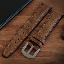 Ventum Craft Kahverengi Full Dikiş El Yapımı Deri Kordon