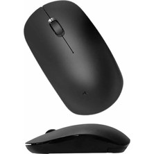 TKÇ Kablosuz Bağlantı Yüksek Hassasiyetli Kablosuz Wireless Siyah Mouse
