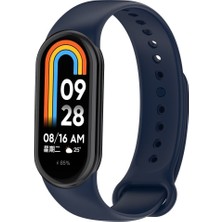 Kordify Xiaomi Mi Band 8 / Mi Band 9 / Mi Band 10 Uyumlu Liquid Silikon Kordon – Yumuşak, Esnek, Terletmeyen Spor Kayış