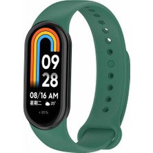 Kordify Xiaomi Mi Band 8 / Mi Band 9 / Mi Band 10 Uyumlu Liquid Silikon Kordon – Yumuşak, Esnek, Terletmeyen Spor Kayış