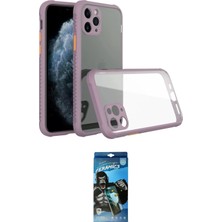 Elektronikçim Ieg™ iPhone 11 Pro Kılıf Nova Asil Özel Seri - Siyah 34D Izgaralı Cam ELK-34863
