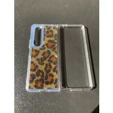 Case Collection Samsung Galaxy Z Fold 4 Uyumlu Diamonds Taşlı Kılıf