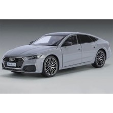 Hobbiez World Audi A7 Diecast Gri 1/24 Model Araba