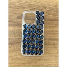 Case Collection Iphone 15 Uyumlu Kristal Taşlı Slikon Kılıf (Handmade)