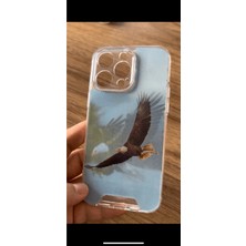 Case Collection Iphone 14 Pro Uyumlu Hareketli Kapak 3 Boyutlu  Slikon Kapak ( Türkiye De Ilk )Kartal Kılıf