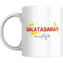 Myworldorganization Galatasaray Taraftar Baskılı Kupa Bardağı, Kişiye Özel Isimli Tasarım Kupa Bardağı