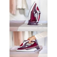 Özgürce Yüksek Güçlü Buharlı Kablolu Ütü, Pratik ve Etkili Kuru ve Buhar Fonksiyonları