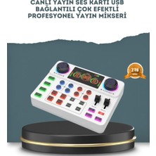 TKÇ Gürültü Engelleme Özellikli Canlı Yayın Ses Kartı