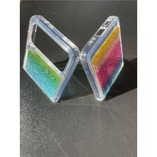 Case Collection Samsung Galaxy Z Filip 3 Uyumlu Diamonds Taşlı Kılıf