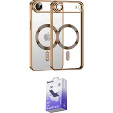 Elektronikçim Ieg™ iPhone 17 Air Kılıf Nova Işık Özel Seri - Siyah Bilvis 5in1 5d Magic Hayalet Cam Ekran K