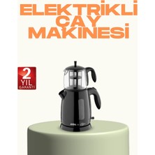 TKÇ Susuz Çalışma Emniyetli Sinbo Elektrikli Çay Makinesi