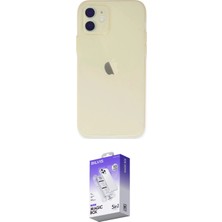 Elektronikçim Ieg™ iPhone 12 Kılıf Atlas Minimal Prime - Siyah Bilvis 5in1 3D Magic Cam Ekran Koruyucu ELK-348