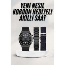 TKÇ En Çok Tercih Edilen Akıllı Saat Amoled Ekran Nabız Sensörü Gps Uyumlu Adımsayar
