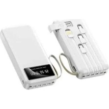 TKÇ 4 Çıkışlı 20.000 Mah Powerbank Taşınabilir Çoklu Giriş