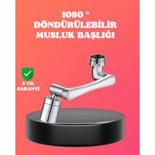 TKÇ 1080° Dönebilen Püskürtme Filtreli Musluk Başlığı Su Tasarruflu