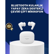 TKÇ Akıllı Çeviri Teknolojili Tws Kulaklık Gürültü Engelleyici