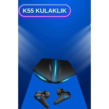 TKÇ Kablosuz Bluetooth Bağlantılı Kulaklık ve Dokunmatik Ekran Akıllı Saat Arama Cevaplama