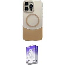 Elektronikçim Ieg™ iPhone 16 Pro Kılıf Kozmos Form Özel Seri - Siyah Bilvis 5in1 3D Magic Cam Ekran Koruyucu