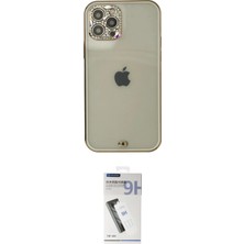 Elektronikçim Ieg™ iPhone 12 Pro Max Kılıf Eksen Minimal Koleksiyonu - Şeffaf Uv Polymer Nano Ekran Koruyucu
