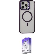 Elektronikçim Ieg™ iPhone 15 Pro Kılıf Ahenk Klasik Özel Seri - Siyah Bilvis 5in1 3D Magic Cam Ekran Koruyucu