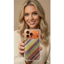 Case Collection Iphone 17 Pro Taşlı Diamond Uyumlu Kılıf Slikon Korumalı Kapak