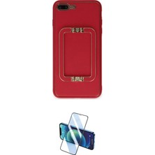 Elektronikçim Ieg™ iPhone 7 Plus Kılıf Kozmos Minimal Prime - Siyah 3D Antistatik Seramik Nano Ekran Koruyucu