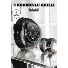 TKÇ Akıllı Saat Uyku ve Sağlık Takibi Bildirim Görme Arama Cevaplama