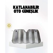 TKÇ Otomobil Güneşliği – Katlanabilir Tasarım ve Süngerli Isı Yalıtımı