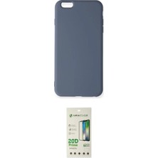 Elektronikçim Ieg™ iPhone 6 Plus Kılıf Ahenk Serisi - Beyaz 20D Premium Cam Ekran Koruyucu ELK-34863