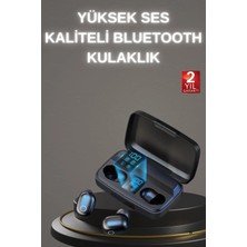 TKÇ Yeni Nesil Tws Kablosuz Kulaklık Güçlü Batarya Yüksek Kalite Bluetooth 5.0 Anc Özelliği
