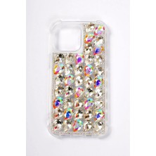 Case Collection 13 Pro Kristal Taşlı Iphone Kılıf (Handmade) Iphone