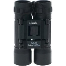 Özgürce 10X25 Nikula Dürbün, 56M/1000M, Kauçuk Kaplama, Yüksek Performans