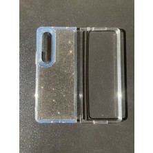 Case Collection Samsung Galaxy Z Fold 4 Uyumlu Diamonds Taşlı Kılıf
