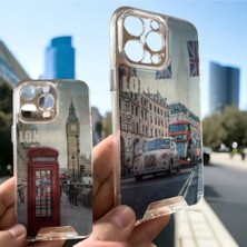 Case Collection 13 Promax 4 Hareke Tli Kapak 3D Gerçek 3 Boyutlu Kılıf London1