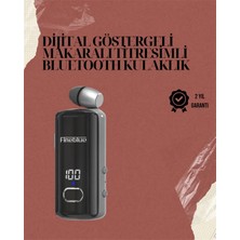TKÇ Su Geçirmez Fineblue F580 Kulaklık – Dijital Ekranlı, Klipsli