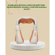 TKÇ Ovmalı Isıtmalı Masaj Aleti – Boyun, Sırt, Bel, Omuz ve Bacak Için