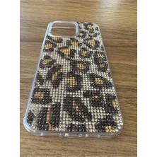 Case Collection Iphone 15 Pro Uyumlu Diadmond Taşlı Slikon Kılıf (Handmade)