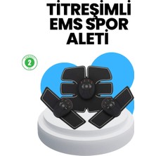 TKÇ Evde Spor Için Orijinal Ems Kas Çalıştırma Aleti 2025 Titreşimli Seri