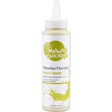 Melwiss Chocolate Pistachio Flavored Dessert Sauce (Antep Fıstık Aromalı Tatlı Sos) 330 gr *3'lü