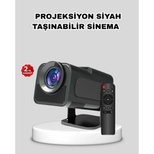 TKÇ Akıllı Projeksiyon Cihazı Hdmı USB Bağlantılı Taşınabilir Enerji Tasarruflu