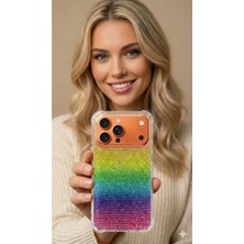 Case Collection Iphone 17 Pro Taşlı Diamond Uyumlu Kılıf Slikon Korumalı Kapak